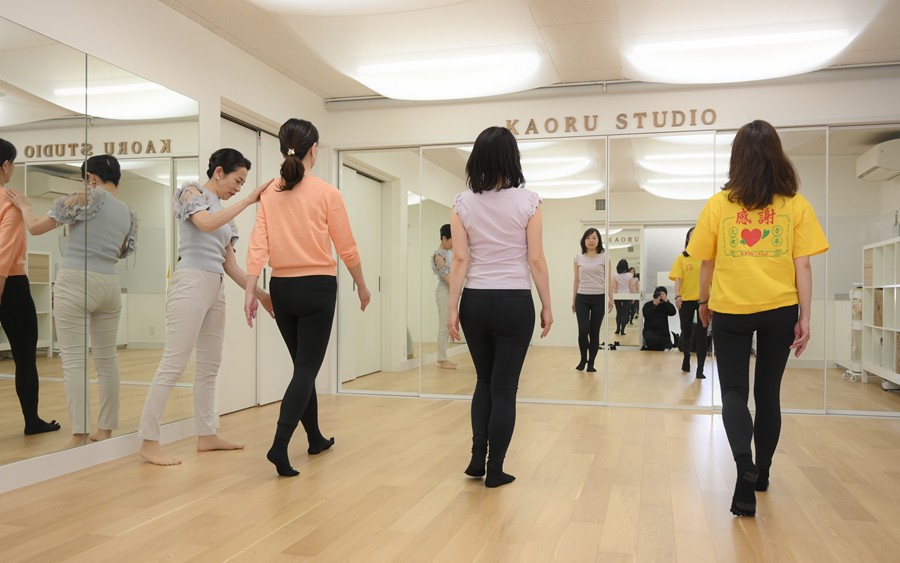 KAORU STUDIOのレッスンの様子