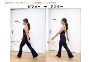 90分体験レッスンでのビフォーアフター